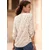 LASCANA Bluza  kremna / karamel