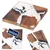 shumee Lesen podstavek za skodelice RIVER 8x8 cm