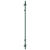 Kuhinjski zid 2 pcs Crna 80 x 40 cm Staklo otporno na udarce