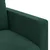 Sofa Tamnozelena 138 x 78 x 80 cm Baršun