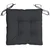 Jastuci za palete 2 kom crni 50 x 50 x 7 cm od tkanine Oxford