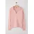 Trendyol Milla ženski duks Twoaw24Kz00678, puder / roze