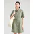 VERO MODA Obleka VMDaisy  oliva