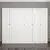 Hanah Home Ormar za hodnik Noah 8246, 270x210x35 cm, Beli