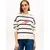 TOMMY HILFIGER Pulover  bež / rdeča / črna