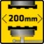 shumee 200 mm vrtljiv primež za kovine