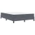 Vidaxl Postelja boxspring z vzmetnico Temno siva 140 x 200 cm Žamet