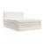 Kremno bela boxspring postelja s prostorom za shranjevanje 180x200 cm Blend – Maison de Reve