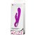 PRETTY LOVE Vibrator sa dodatkom za klitoris Hot rabbit, 7 funkcija, Ljubičasti