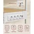Songmics Kuhinjska polica 40x90x165.5 cm rjava