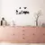 Wallity Set zidnih dekoracija Bird Community,, 1.5 mm, 4 komada, Crna
