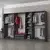 Hanah Home Garderober Kale-4978, 315x190x52 cm, Antracit
