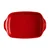 2-piece ceramic oven dish set, 36.5x23.5cm/30x19cm, Burgundy - Emile H