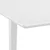 Raztegljiva jedilna miza MDF (80-120)x80x74 cm bela