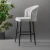 Hanah Home Set 2 barske stolice Krem-Crni
