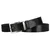 shumee Širok usnjen pas PTN PS-05M-95-3569 Črne barve