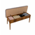 HANAH HOME Trpezarijska klupa Vina Bench Soho Walnut