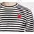 Majice Comme des Garçons PLAY Long Sleeve Tee UNISEX Black/ White S