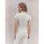 Bershka Bluza barva blata/naravno bela