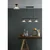 Där Lighting BOY0175 - Plafonsko svetlo BOYD 1xE27/60W/230V prečnik 25 cm mesing/prozirno staklo
