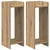 Stalak za biljke s policom 2 pcs Zanatski Hrast 30 x 30 x 80 cm