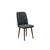 HANAH HOME Vina 01 1005 Walnut Cream (Produžni trpezarijski sto, stolice i konzola (6 komada))