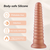 HiSmith HSD19 Silicone Tower Shape Anal Plug Dildo Suction Cup 10.2 Gold