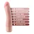 Blush Dr. Skin Silicone Dr. Steve 7 Inch Vibrating Dildo Bež