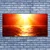 tulup.si Slika na platnu Sunset sea wave 140x70 cm