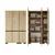 Hanah Home ormar Floransa 135, 135 cm, hrast Sapphire / antracit