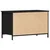 TV ormar Crni hrast 80 x 40 x 50 cm Konstruirano drvo