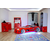 Hanah Home Dečiji krevet - auto 130x60??x235cm Crni