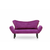 ATELIER DEL SOFA Sofa dvosed Chatto Purple