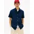 Tommy Jeans Srajca  temno modra