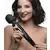 XR Brands Wand Essentials Diamond Head 11X Silicone Wand Massager Black