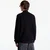 Pulover FRED PERRY Waffle Stitch Half Zip Jumper Black M