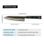 Damaskasti kuhinjski nož SE-37545 - Nakiri / Višebojni KP37545