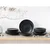 Creatable Jedilni Servis Lava Stone Black, 18-Delni