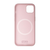 NEXT ONE Silicone Case for iPhone 15 Pro Max MagSafe compatible - Ballet Pink(IPH-15PROMAX-MAGSAFE-PINK)