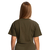 GymBeam Women‘s Limitless Cropped T-Shirt Espresso