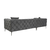 Atelier del Sofa Ugaona garnitura Como Eco, 270x180x72 cm, Antracit