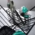 Vilde 150622 - Crni metalni ocedjivac za sudove 45x32x25.5 cm