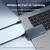 Acasis Kućište za SSD TBU405M1, M.2 NVMe, USB4/Thunderbolt 3, 40Gbps, Sivo