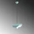 Opviq Luster Eger, 17-106cm, O10, E27, Tirkizni