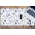 Decormat Podloga za pisalno mizo Modre vrtnice 120x60 cm