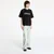 Majice PLEASURES Crumble Heavyweight Raglan Black S