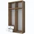 Hanah home Ormar 120x216,8x42,5cm Orah