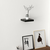 HANAH HOME Polica Gizli 23 Bright Black
