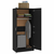 Ormar crni 80 x 52 x 180 cm od konstruiranog drva