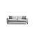 Atelier del Sofa Trosed na razvlačenje Nordic 90x85x210cm Bež